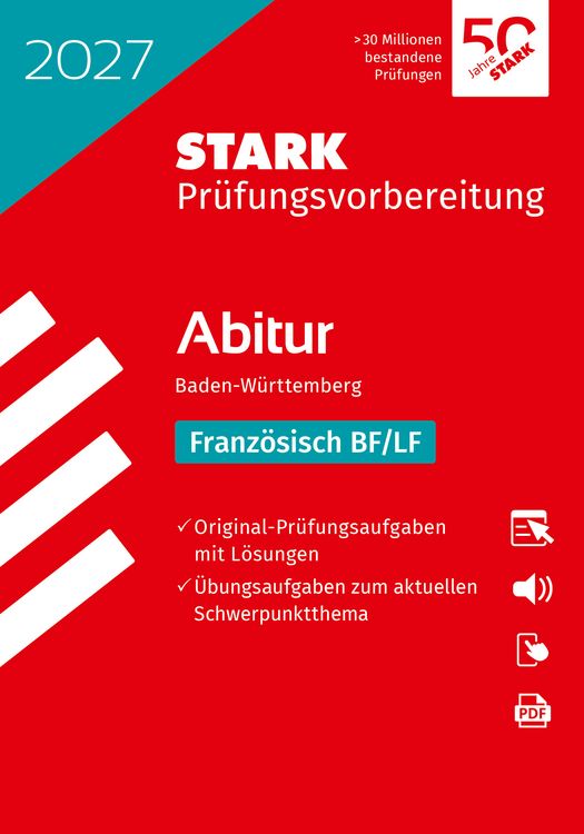 Produktbild: STARK Franz&ouml;sisch BF/LF - Abitur 2027 BW - Pr&uuml;fungsvorbereitung