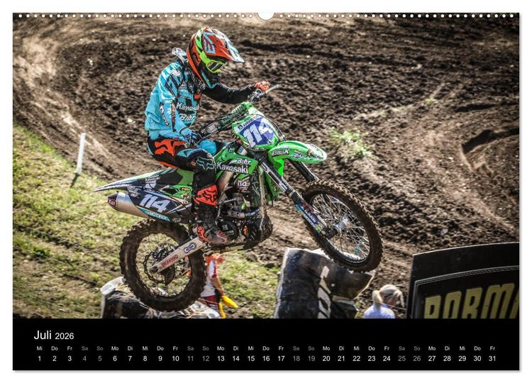 Produktbild: MX Ladies Kalender 2026 (Wandkalender 2026 DIN A2 quer), CALVENDO Monatskalender
