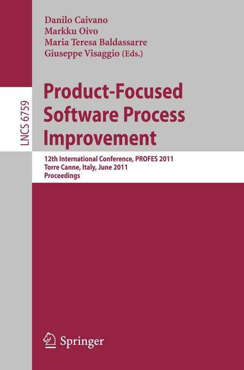 Produktbild: Product-Focused Software Process Improvement