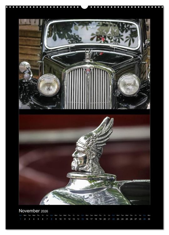 Produktbild: The World of Classic Cars (High Quality Premium Wall Calendar 2026 DIN A2 portrait),CALVENDO 12 Month Wall Calendar