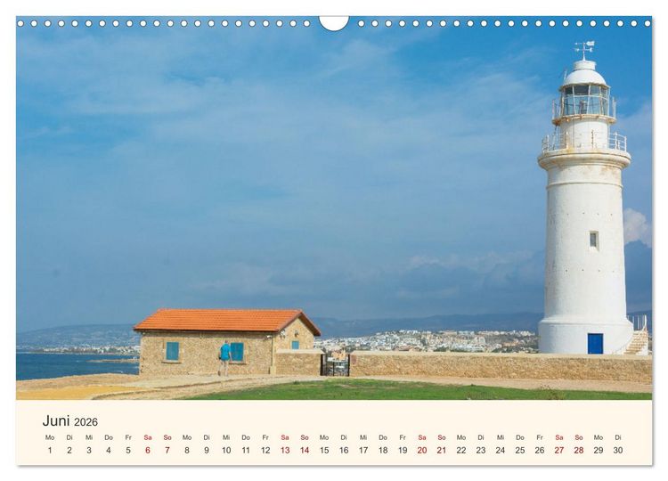 Produktbild: Zypern erleben (Wandkalender 2026 DIN A3 quer), CALVENDO Monatskalender
