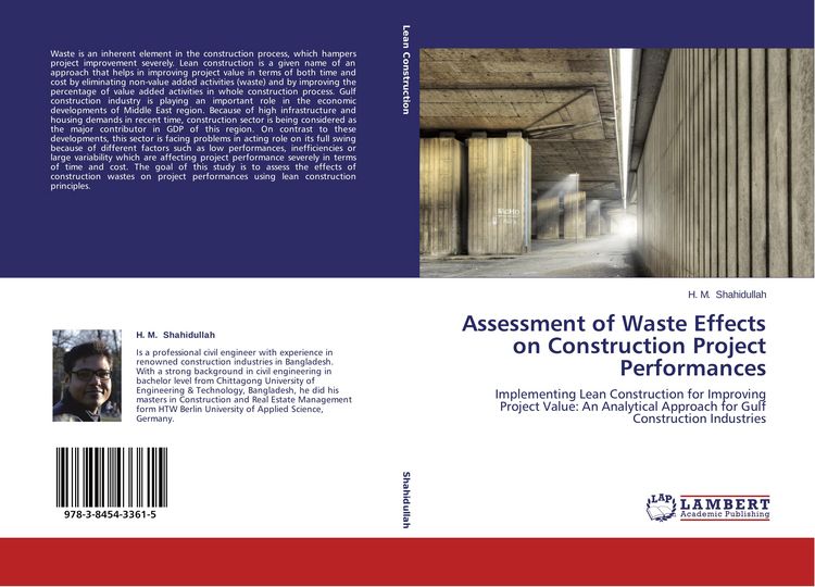 Produktbild: Assessment of Waste Effects on Construction Project Performances