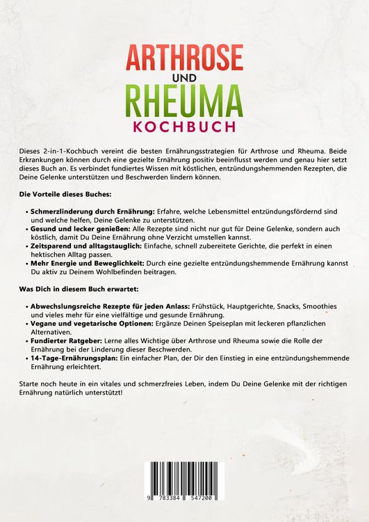 Produktbild: Arthrose und Rheuma Kochbuch