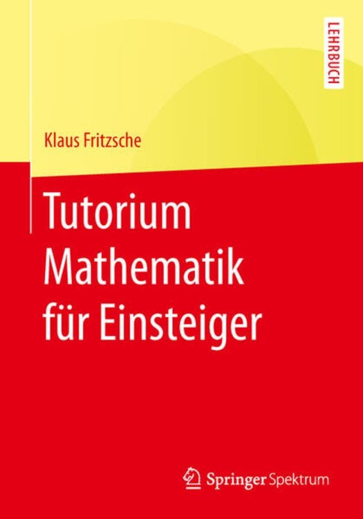 Produktbild: Tutorium Mathematik für Einsteiger