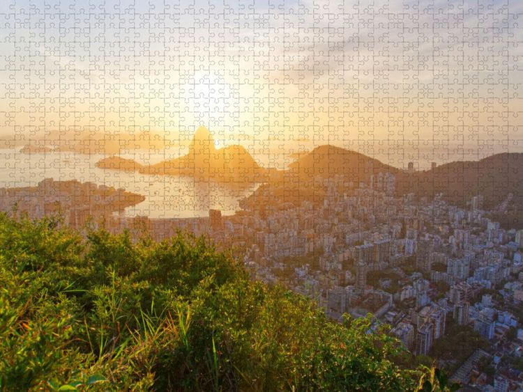 Produktbild: CALVENDO Puzzle Rio de Janeiro | 1000 Teile Lege-Gr&ouml;&szlig;e 64x48cm Foto-Puzzle f&uuml;r gl&uuml;ckliche Stunden
