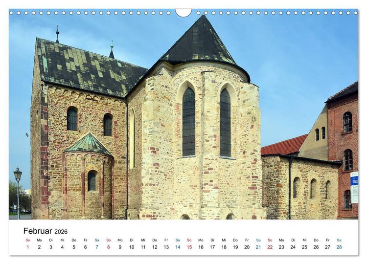 Produktbild: Die Stra&szlig;e der Romanik (Wandkalender 2026 DIN A3 quer), CALVENDO Monatskalender