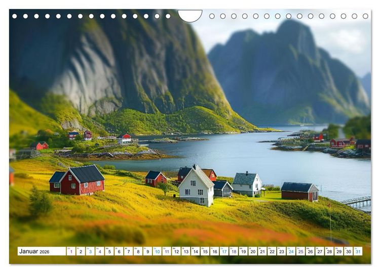 Produktbild: Die Welt in Klein (Wandkalender 2026 DIN A4 quer), CALVENDO Monatskalender