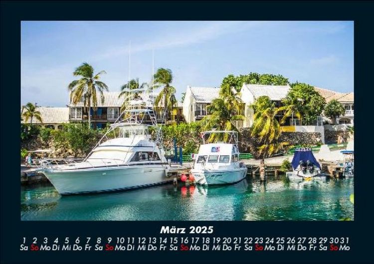 Produktbild: Boote 2025 Fotokalender DIN A5