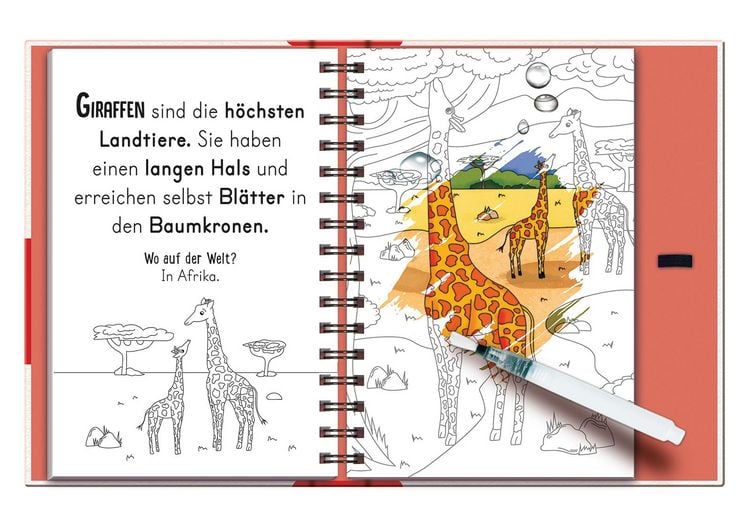 Produktbild: Magic Water Colouring - Tiere