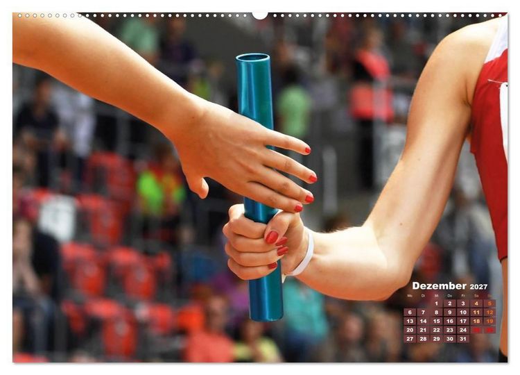 Produktbild: Faszination Leichtathletik: Schneller, h&ouml;her, weiter (hochwertiger Premium Wandkalender 2027 DIN A2 quer), Kunstdruck in Hochglanz
