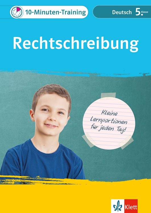 Produktbild: Klett 10-Minuten-Training Deutsch Rechtschreibung 5. Klasse