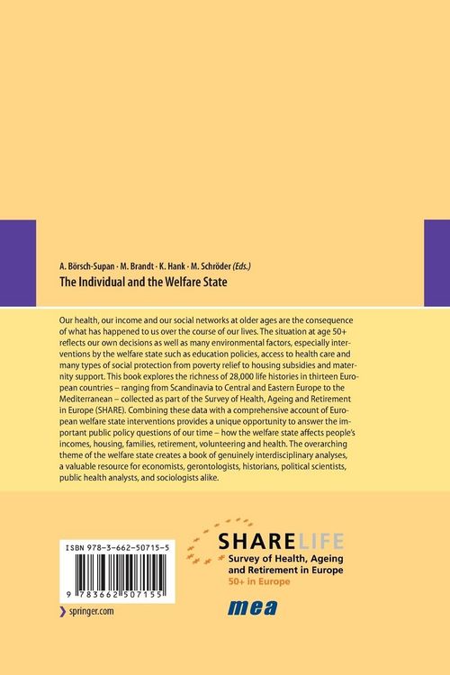 Produktbild: The Individual and the Welfare State