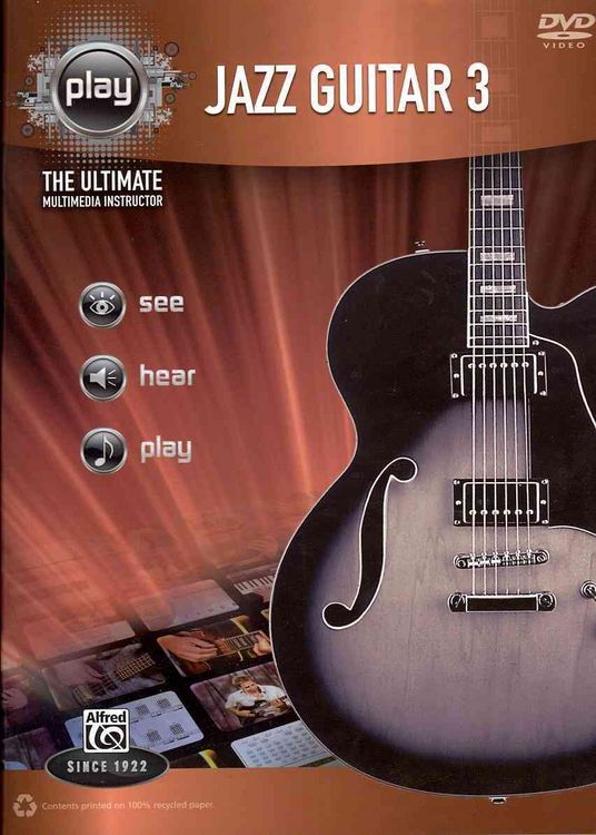 Produktbild: Play Jazz Guitar 3 W/dvd