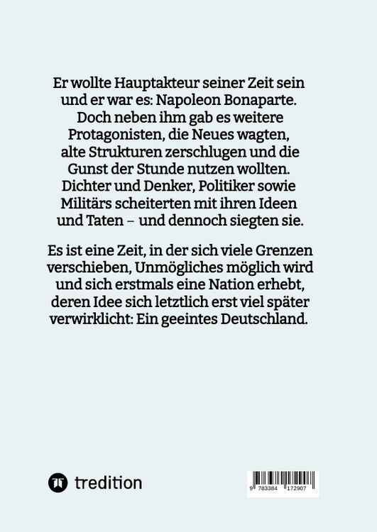 Produktbild: Vorstellungen deutscher Einheit in der napoleonischen &Auml;ra