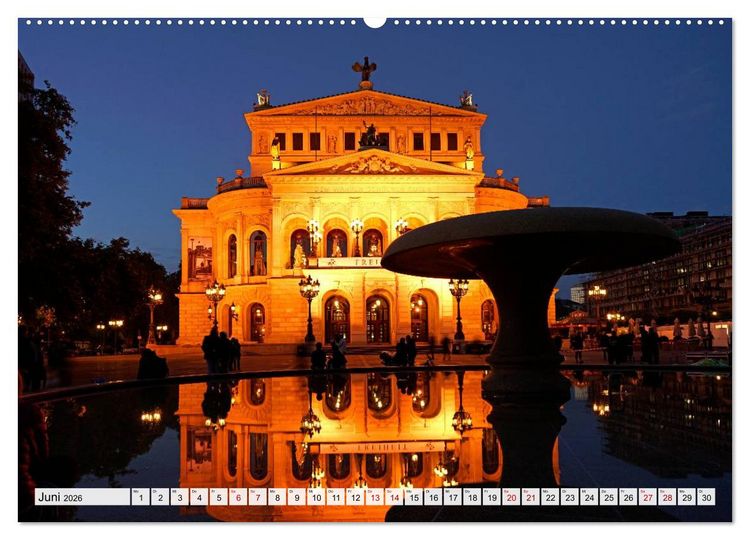 Produktbild: Opernh&auml;user (Wandkalender 2026 DIN A2 quer), CALVENDO Monatskalender