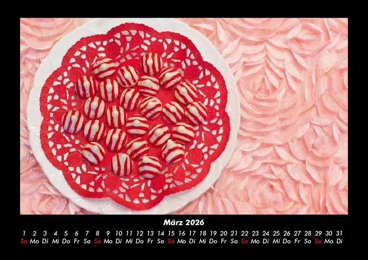 Produktbild: World of Sweets 2026 Fotokalender DIN A3
