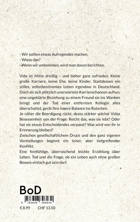 Produktbild: Vida. Eine kurze Geschichte vom Leben