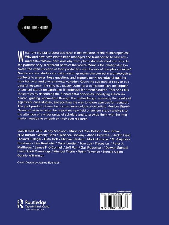 Produktbild: Ancient Starch Research