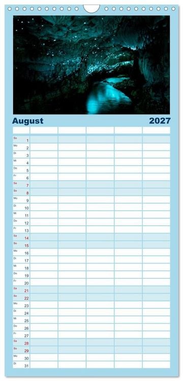 Produktbild: Familienplaner 2027 - Unglaubliche Natur - Landschaften aus unserer wunderbaren Welt mit 5 Spalten (Wandkalender, 21 x 45 cm) CALVENDO