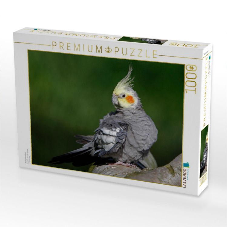 Produktbild: CALVENDO Puzzle Nymphensittich | 1000 Teile Lege-Gr&ouml;&szlig;e 64x48cm Foto-Puzzle f&uuml;r gl&uuml;ckliche Stunden