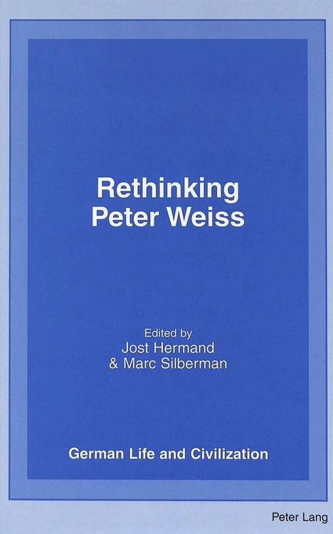 Produktbild: Rethinking Peter Weiss