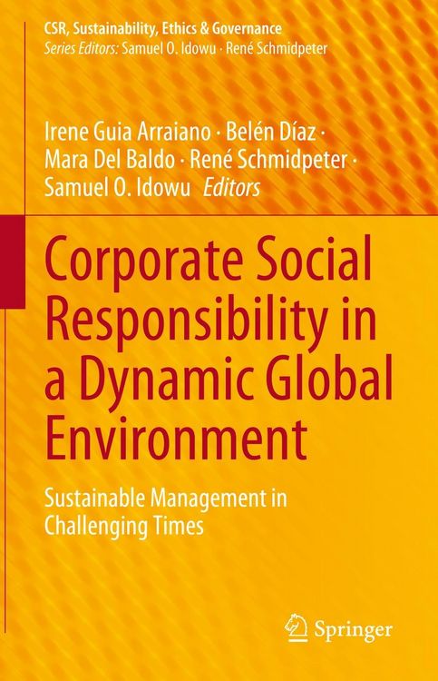 Produktbild: Corporate Social Responsibility in a Dynamic Global Environment