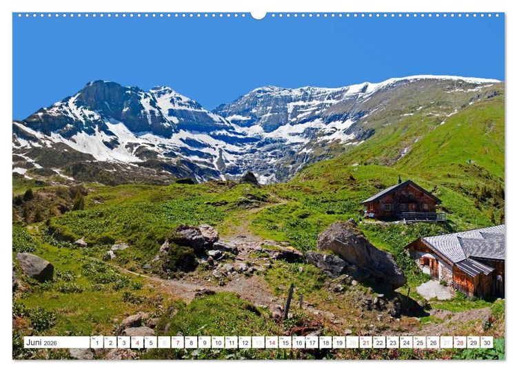 Produktbild: In den Pinzgau einig`schaut (hochwertiger Premium Wandkalender 2026 DIN A2 quer), Kunstdruck in Hochglanz