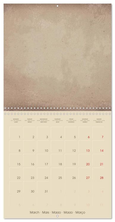 Produktbild: Vintage DIY Craft Calendar (Wall Calendar 2027 12 &times; 12 Inch) CALVENDO 12 Month Wall Calendar