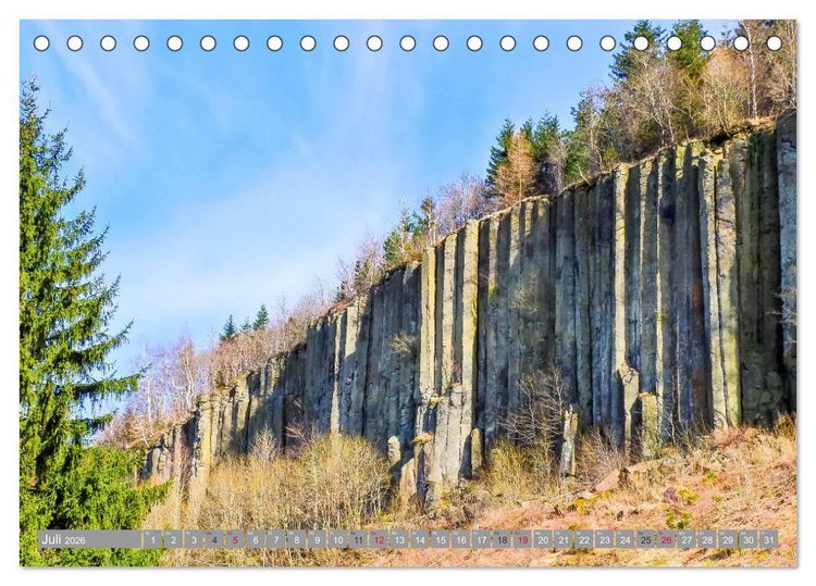 Produktbild: Wandern im Erzgebirge (Tischkalender 2026 DIN A5 quer), CALVENDO Monatskalender