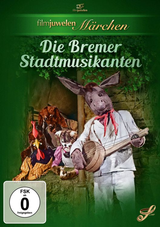 Produktbild: Die Bremer Stadtmusikanten (1959) (Filmjuwelen / Schongerfilm-M&auml;rchen)