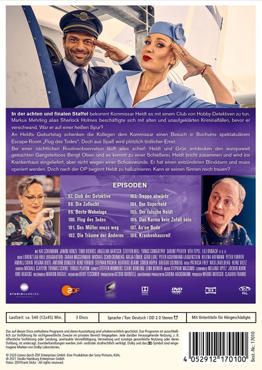 Produktbild: Heldt - Staffel 8 [3 DVDs]