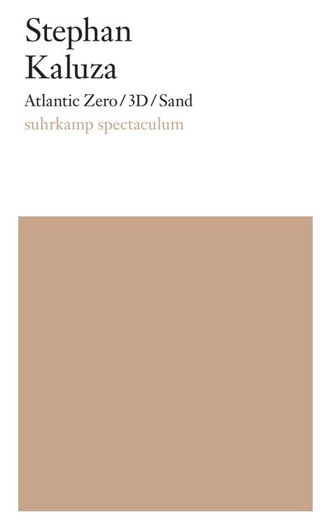 Produktbild: Atlantic Zero/3D/Sand