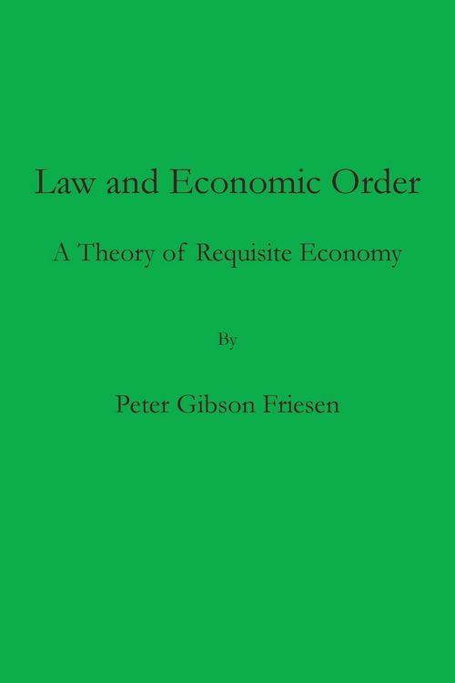 Produktbild: Law and Economic Order