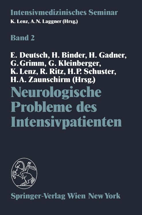Produktbild: Neurologische Probleme des Intensivpatienten