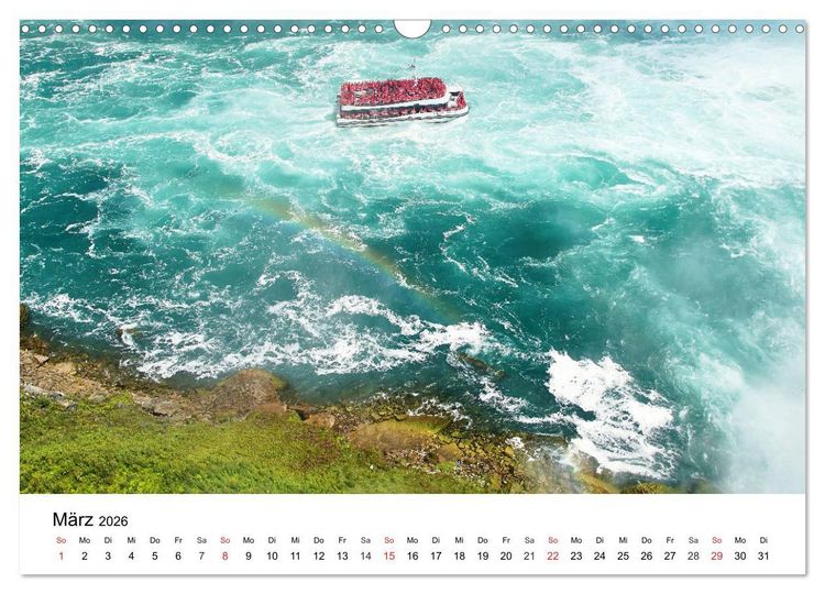 Produktbild: Ontario - Der S&uuml;den (Wandkalender 2026 DIN A3 quer), CALVENDO Monatskalender