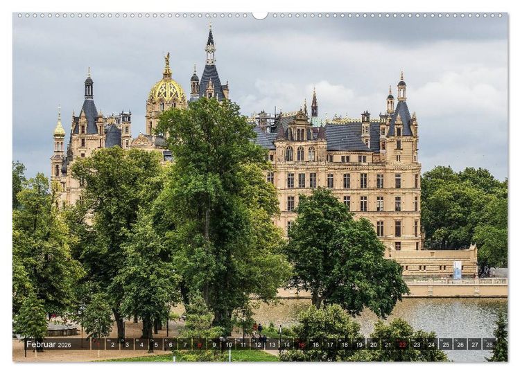 Produktbild: Deutschland - Malerische St&auml;dte (Wandkalender 2026 DIN A2 quer), CALVENDO Monatskalender