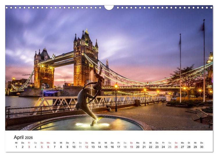 Produktbild: Europa im sch&ouml;nsten Licht (Wandkalender 2026 DIN A3 quer), CALVENDO Monatskalender