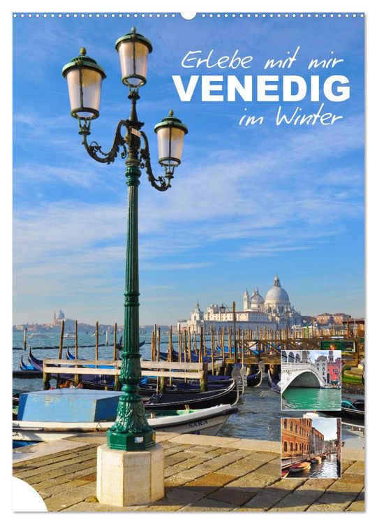 Produktbild: Erlebe mit mir Venedig im Winter (Wandkalender 2026 DIN A2 hoch), CALVENDO Monatskalender
