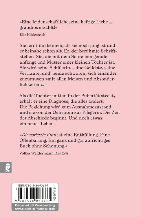 Produktbild: Die vorletzte Frau