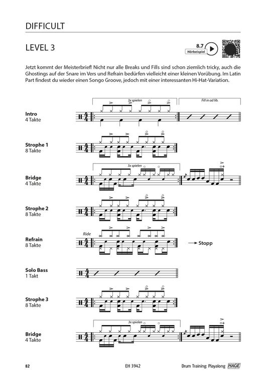 Produktbild: Drum Training Playalong