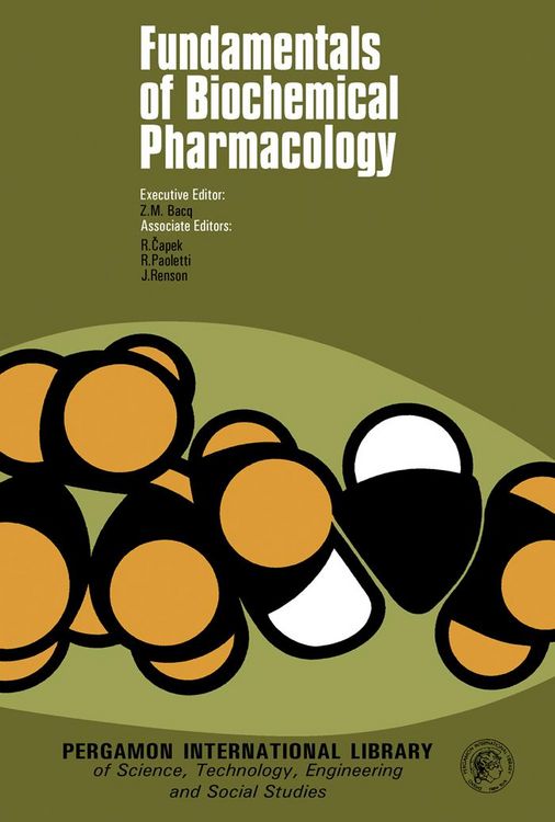 Produktbild: Fundamentals of Biochemical Pharmacology