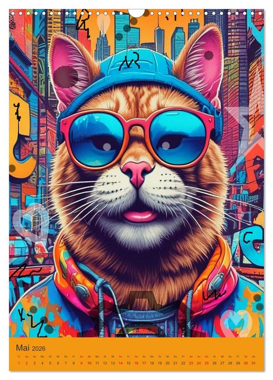 Produktbild: Meine Katze ist der Chef (Wandkalender 2026 DIN A3 hoch), CALVENDO Monatskalender