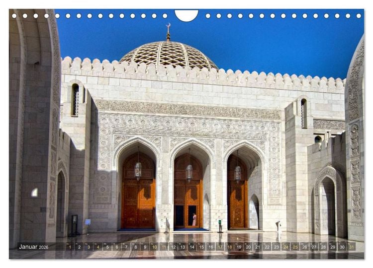 Produktbild: Sultanat Oman (Wandkalender 2026 DIN A4 quer), CALVENDO Monatskalender