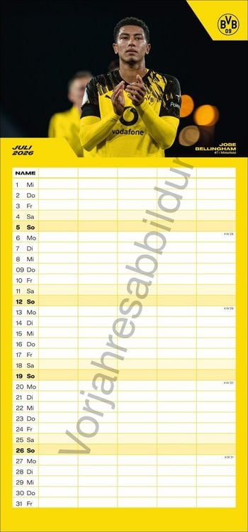 Produktbild: BVB Familienplaner 2027