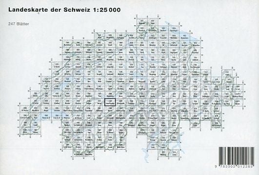 Produktbild: Swisstopo 1 : 25 000 Lauterbrunnen