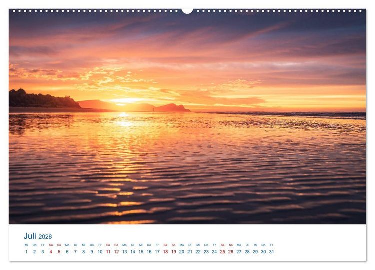 Produktbild: Neuseeland - Das andere Ende der Welt (Wandkalender 2026 DIN A2 quer), CALVENDO Monatskalender
