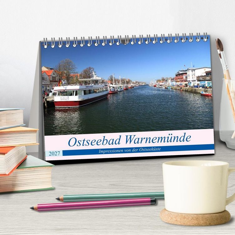 Produktbild: Ostseebad Warnem&uuml;nde (Tischkalender 2027 DIN A5 quer), CALVENDO Monatskalender