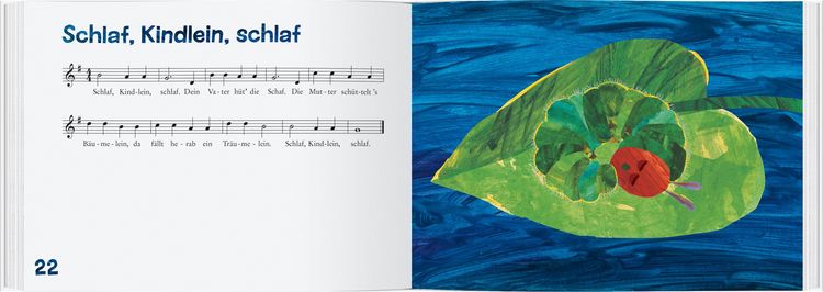 Produktbild: Die kleine Raupe Nimmersatt - Mein Liederbuch