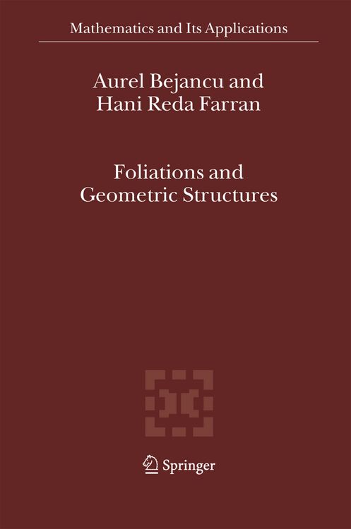 Produktbild: Foliations and Geometric Structures