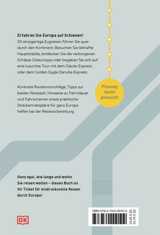 Produktbild: 50 Zugreisen durch Europa